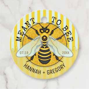 Polterabend Honeybee Honey Jar Geschenkanhänger