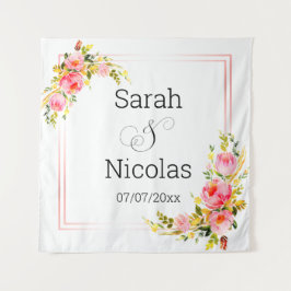 Polterabend personalisiert wandteppich