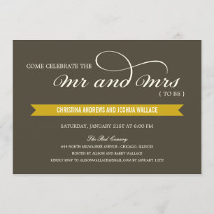 Polterabend/Probe Einladung