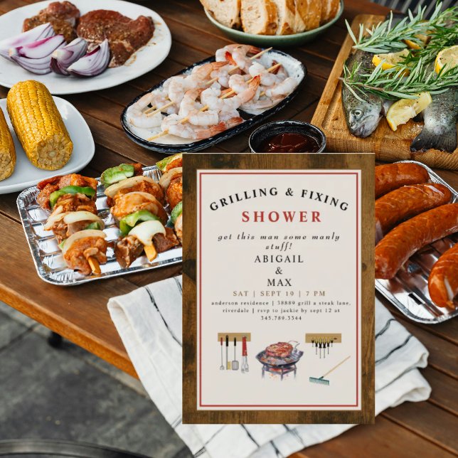 Polterabend- und Feststellholz Einladung (Von Creator hochgeladen)