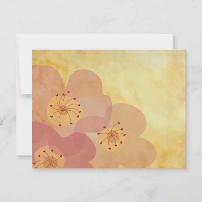 Polterabend Vielen Dank, dass Sie von Asien beeinf Dankeskarte (Vorderseite)