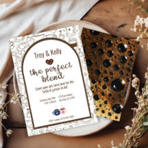 Polterabend zum Thema Kaffee Einladung