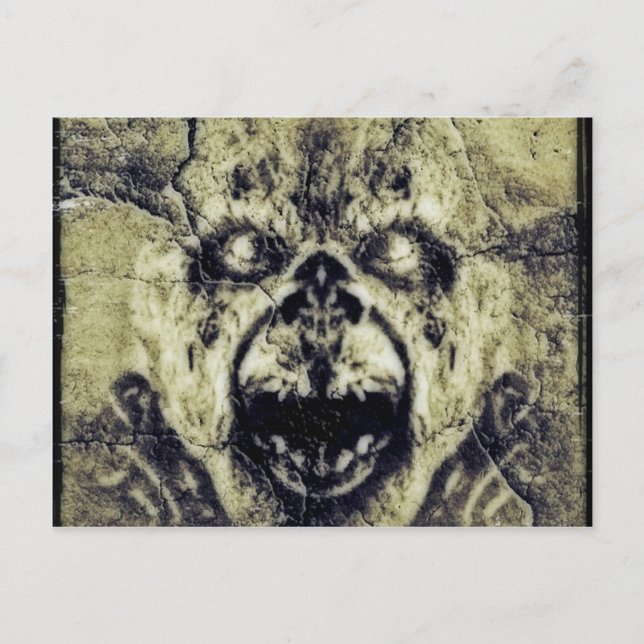 Poltergeist Postkarte (Vorderseite)