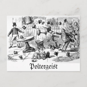 Poltergeist-Postkarte Postkarte