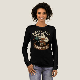 Poltergeist Pour-Over-Ghost-Kaffee-T - Shirt Hal
