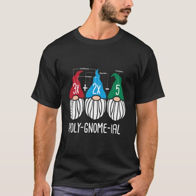 Poly-Gnome-Ial T-Shirt (Vorderseite)