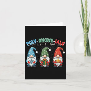 Poly-gnome-ials Algebra Teacher Calculus Funny Mat Karte