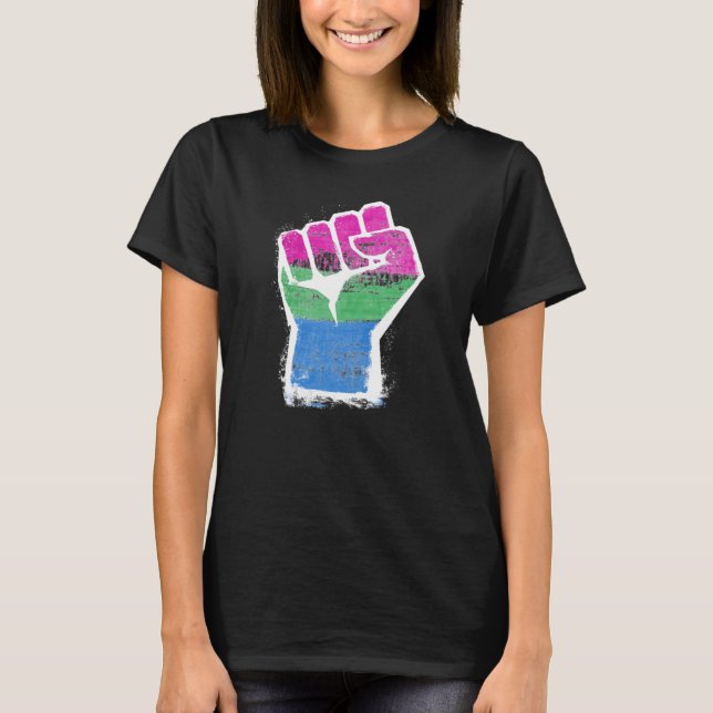 Poly Pride T - Shirt (Vorderseite)