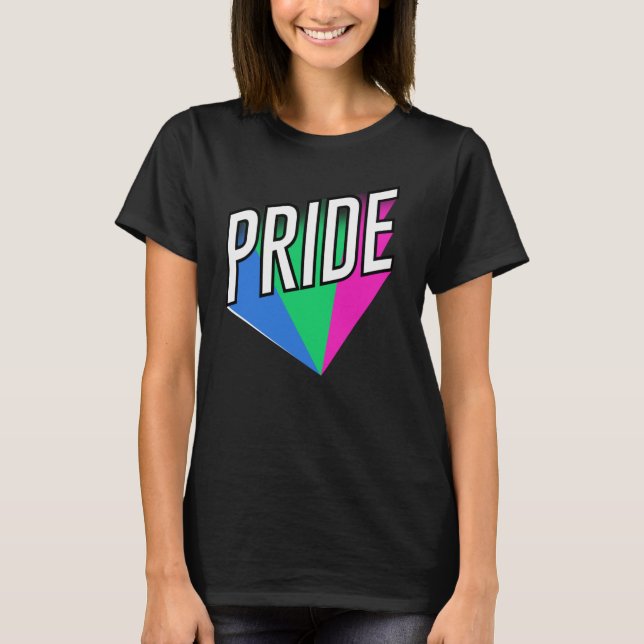 Poly Pride T - Shirt (Vorderseite)