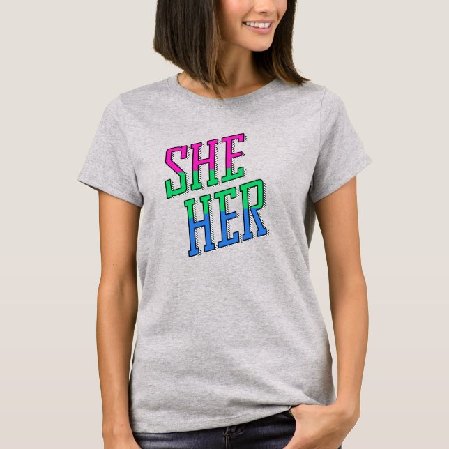 Poly Pride T - Shirt (Vorderseite)