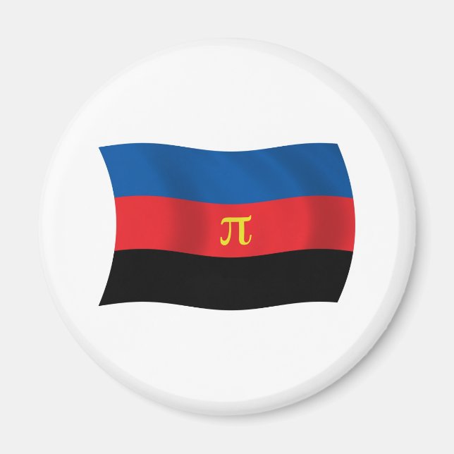 Polyamorie-Flaggen-Magnet Magnet (Vorne)