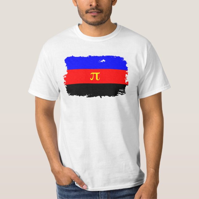 Polyamorie-Stolz-Flagge T-Shirt (Vorderseite)
