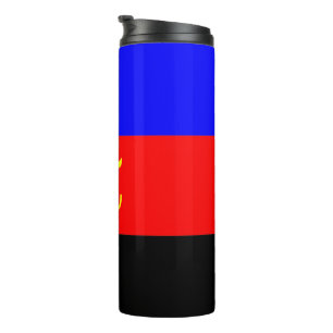 Polyamorie-Stolz-Flagge Thermosbecher