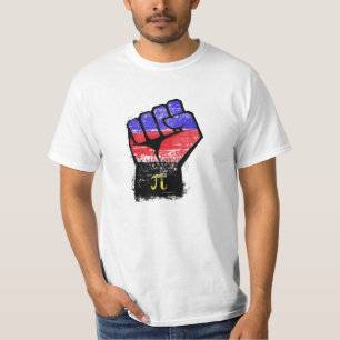 Polyamorie-Stolz-Protest-Faust T-Shirt
