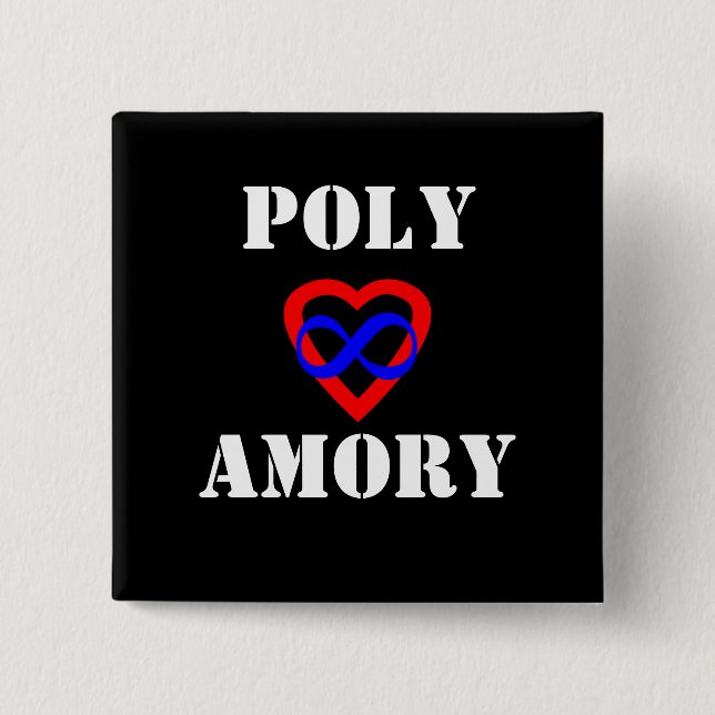 Polyamory Button (Vorderseite)
