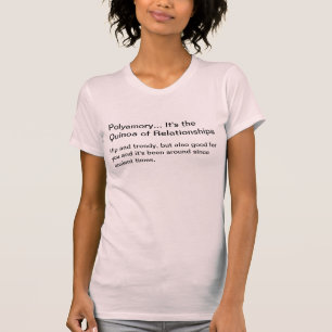 Polyamory… Es ist die Reismelde von Beziehungen T-Shirt