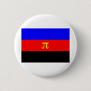 Polyamory Flag Button