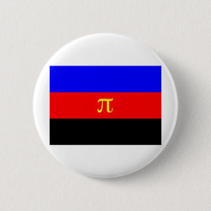 Polyamory Flagge Button