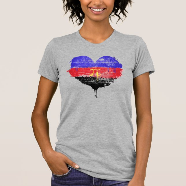 Polyamory Pride T - Shirt (Vorderseite)