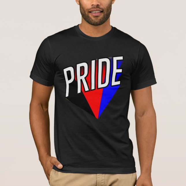 Polyamory Pride T-Shirt (Vorderseite)