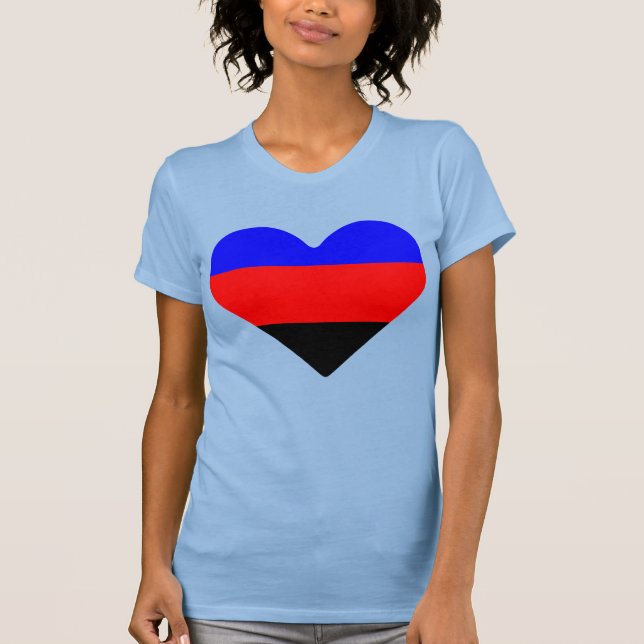 Polyamory Pride T - Shirt (Vorderseite)
