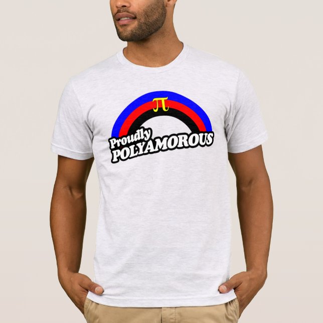 Polyamory Pride T - Shirt (Vorderseite)