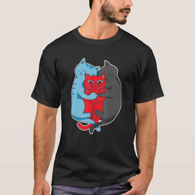 Polyamory Pride T-Shirt (Vorderseite)