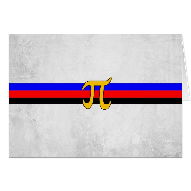 Polyamory-Stolperflagge (Vorderseite (Horizontal))
