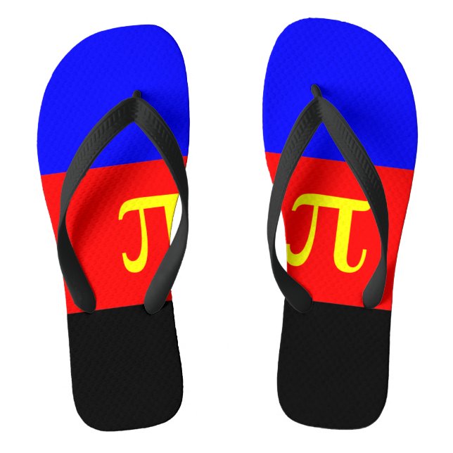 Polyamory-Stolperflagge Flip Flops (Fußbett)