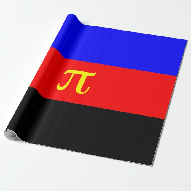 Polyamory-Stolperflagge Geschenkpapier (Ungerollt)