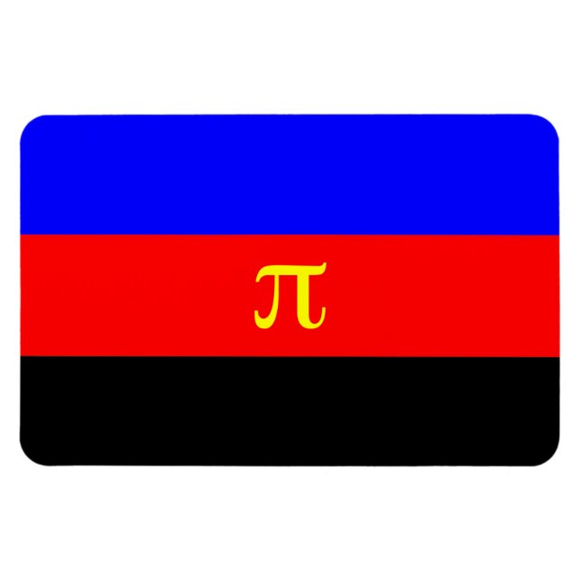 Polyamory-Stolperflagge Magnet (Horizontal)