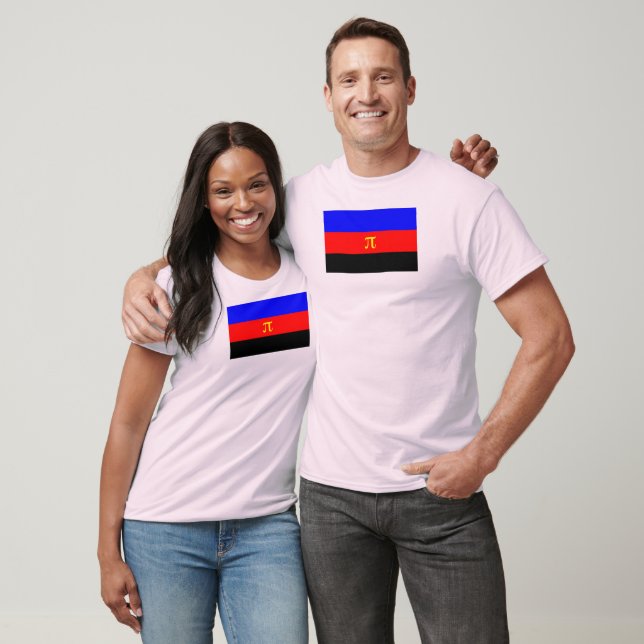 Polyamory-Stolperflagge T-Shirt (Unisex)