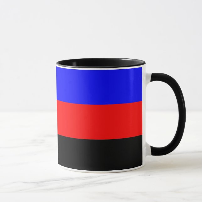 Polyamory-Stolperflagge Tasse (Rechts)