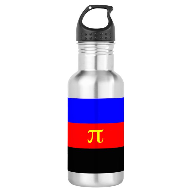 Polyamory-Stolperflagge Trinkflasche (Vorderseite)