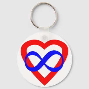 Polyamory Symbol-Schlüsselanhänger Schlüsselanhänger