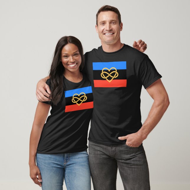 Polyamory-Unendlichkeit-Herz-Shirt T-Shirt (Unisex)