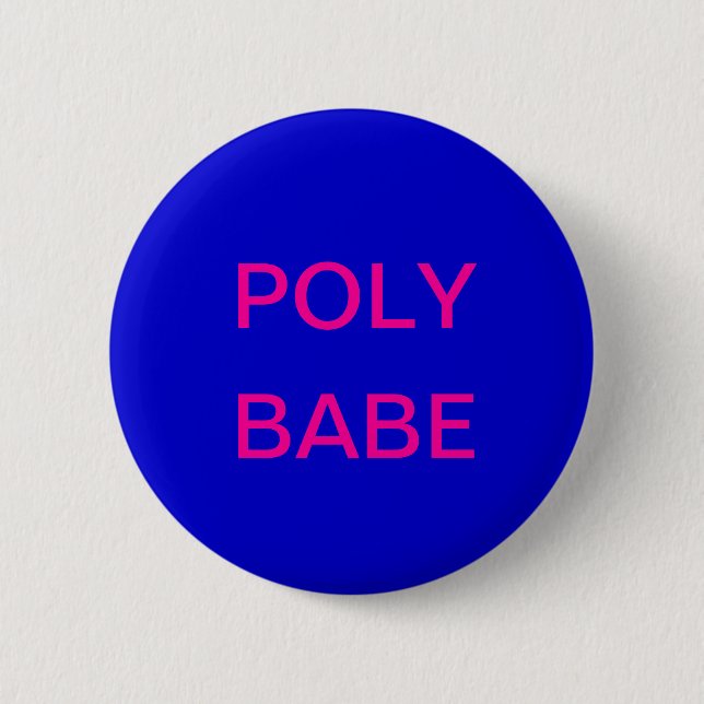 Polybaby-Knopf Button (Vorderseite)