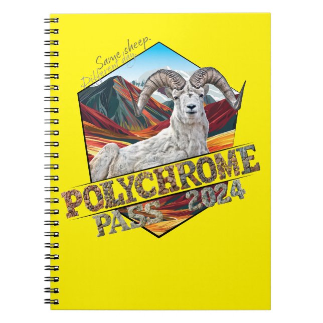 Polychrome Project Spiral Notebook Notizblock (Vorderseite)