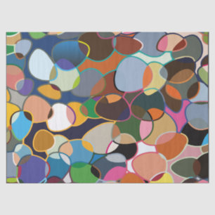 Polychrome-Schaltmuster Seidenpapier