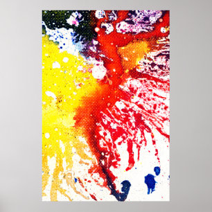 Polychromoptic #13C durch Michael Moffa Poster