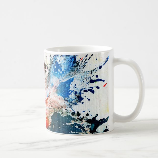 Polychromoptic #16 von Michael Moffa Kaffeetasse (Rechts)