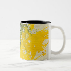 Polychromoptic #8 von Michael Moffa Zweifarbige Tasse