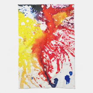 Polychromoptik #13C von Michael Moffa Küchentuch