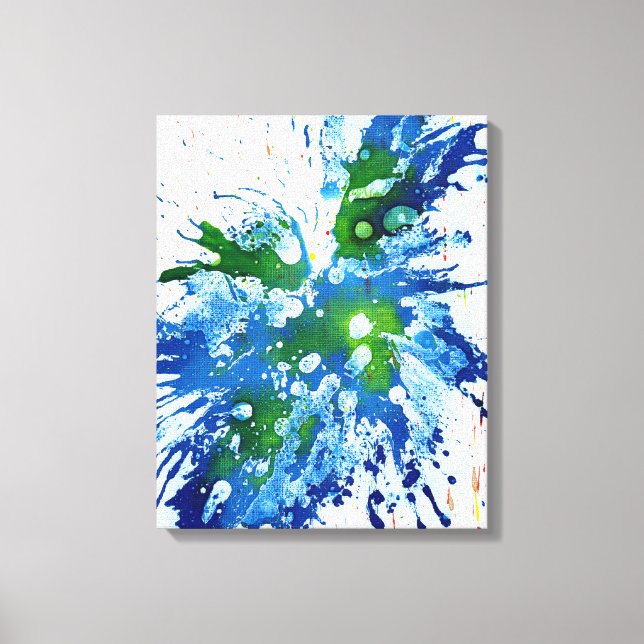 Polychromoptik #14 von Michael Moffa Leinwanddruck (Vorderseite)