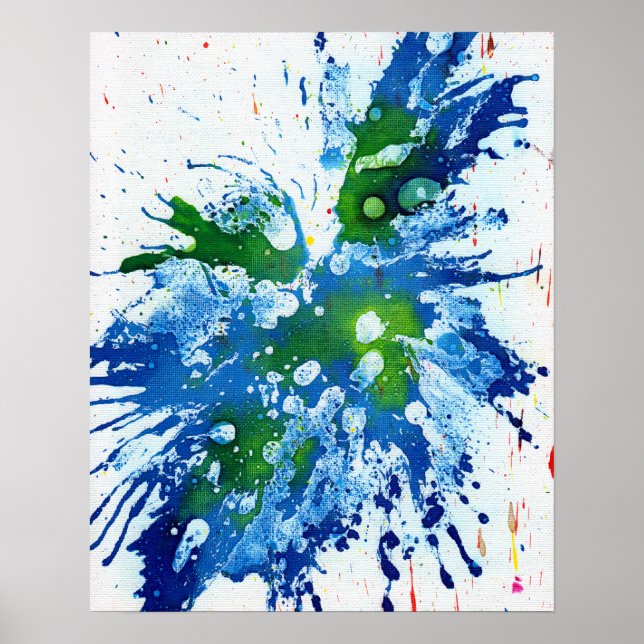 Polychromoptik #14 von Michael Moffa Poster (Vorne)