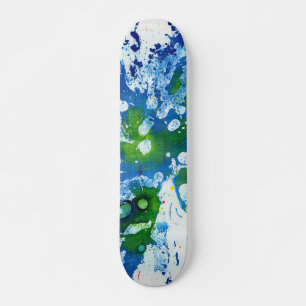 Polychromoptik #14 von Michael Moffa Skateboard