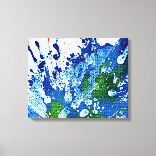 Polychromoptik #14B von Michael Moffa Leinwanddruck (Vorderseite)