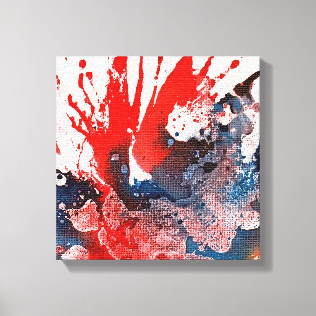 Polychromoptik #15A von Michael Moffa Leinwanddruck (Vorderseite)