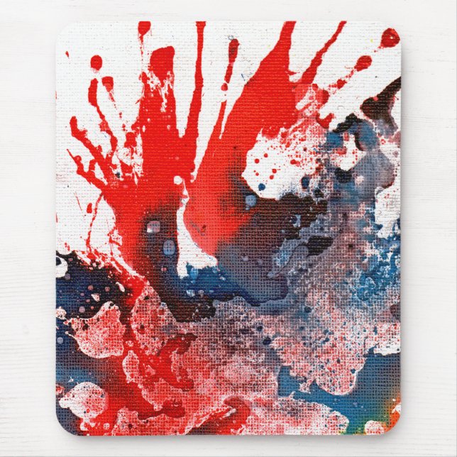 Polychromoptik #15A von Michael Moffa Mousepad (Vorne)