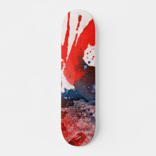 Polychromoptik #15A von Michael Moffa Skateboard